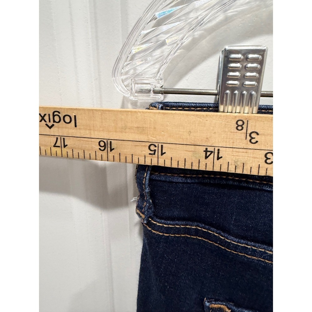 Abercrombie & Fitch Womens Skinny Jeans Stretch Denim Dark Wash Blue 6S - Picture 4 of 7
